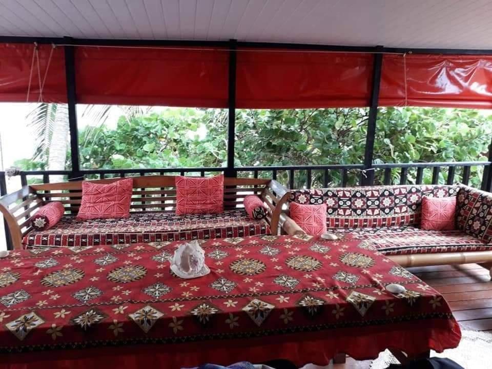 Moorea Temae Bungalow Lory Bord De Mer Kültér fotó