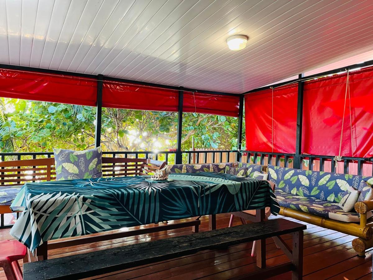 Moorea Temae Bungalow Lory Bord De Mer Kültér fotó
