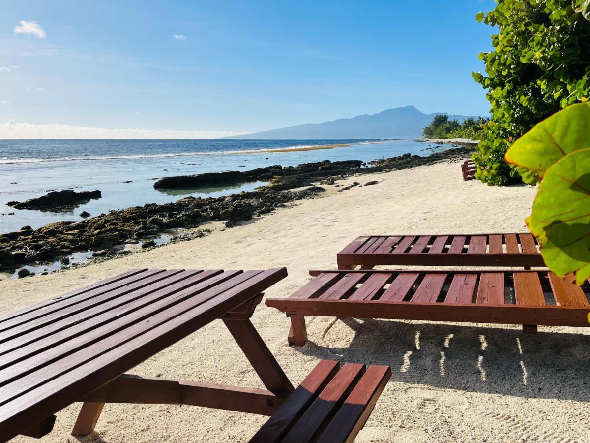 Moorea Temae Bungalow Lory Bord De Mer Kültér fotó